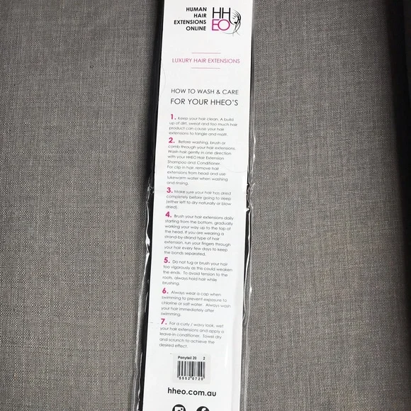 Luxury Human Hair Extensions - never used - Picture 6 of 8